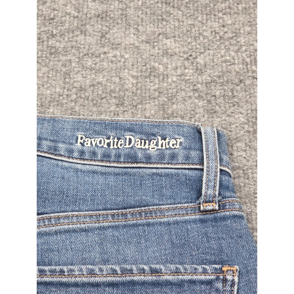 Favorite Daughter Jeans Womens 28 x 34 Valentina Tower Super High Rise Frayed - Picture 8 of 16